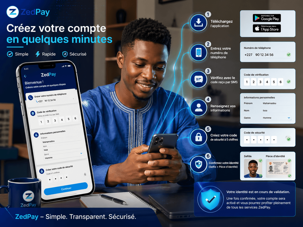 Ouvrir et activer un compte 